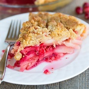 Cranberry-Ginger Pear Pie