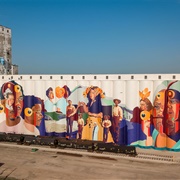 Beachner Grain Mural, Wichita, KS