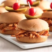 Georgia: Barbecue Chicken and Squash Sliders