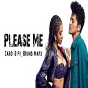 Cardi B Feat. Bruno Mars, "Please Me"