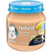 Banana Baby Food