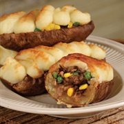 Shepherd's Pie Stuffed Potatoes