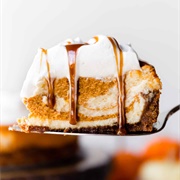 Pumpkin Swirl Cheesecake