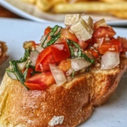 Roasted Vegetable Bruschetta