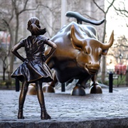 Charging Bull V Fearless Girl, New York