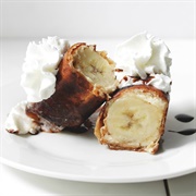 Banana Cheesecake Chimichanga
