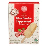 White Chocolate Peppermint Ice Cream Bars