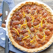 Orange Coconut Pecan Pie