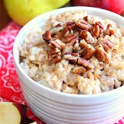 Apple and Pear Oatmeal