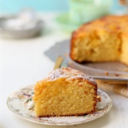 Grapefruit Curd Cake