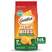 Goldfish Mega Bites Cheddar Jalapeño