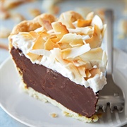 Chocolate Coconut Cream Pie