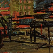 Mornington Crescent, Winter (Frank Auerbach)
