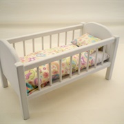 Doll Girl Crib Accessories