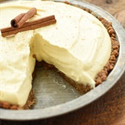 Eggnog Cream Pie