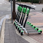 Rented a Street Scooter