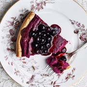 Black Currant Cheesecake