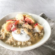 Apple and Nectarine Oatmeal