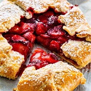 Strawberry Galette