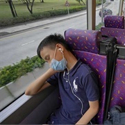 Falling Asleep on the Bus