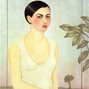 Dama De Blanco (Frida Kahlo)