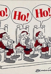 Ho Ho Ho (A Stockingful of Christmas Cartoons) (James Charlton)