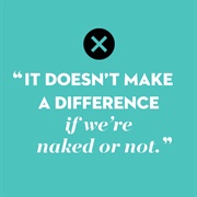 "Livin' on a Prayer" by Bon Jovi (We Make It/We're Naked)