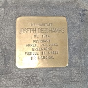 Joseph Deschamps -Remembrance Brussels