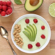 Avocado Key Lime Pie Smoothie Bowl