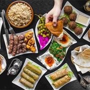Eating at Turkish & Middle Eastern Restaurants, UK