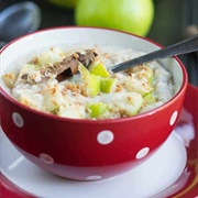 Apple and Coconut Oatmeal