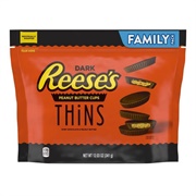 Dark Reese's Peanut Butter Cups Thins