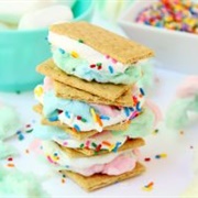 Cotton Candy S'mores