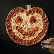 Jack O' Lantern Pizza
