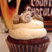 Count Chocula Brownie Bites With Whipped Marshmallow Buttercream