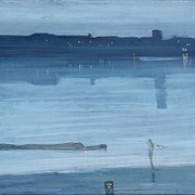 Nocturne: Blue and Silver—Chelsea (James McNeill Whistler)