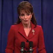 Tina Fey as Sarah Palin
