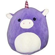 Squishmallow Astrid the Purple Unicorn