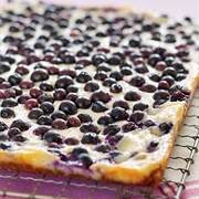 Coconut Blueberry Cheesecake Bars