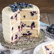 Blueberry Banana Cake