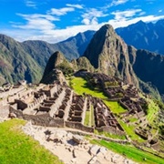 Climb to Machu Picchu, Peru