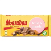 Marabou Fruit & Almond