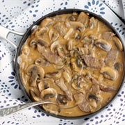 Beef Stroganoff (Russia)