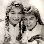 Twin Sisters Isa and Jutta Günther Child Actresses