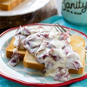 Creamed Chipped Beef / Frizzled Beef