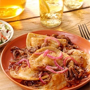 Pulled Pork Pierogi