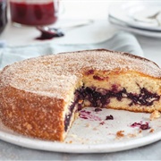 Blueberry Jam Cake