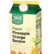 Pineapple Orange Banana Juice