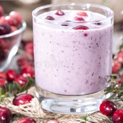 Cranberry Milkshake