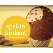 Marabou Ice Cream Orange Brittle